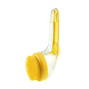 Long Handle Pet Grooming Brush Multifunction Pet Bath Grooming Comb Shampoo Dispenser Pet Bath Brush