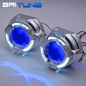 3.0นิ้วโปรเจคเตอร์ Bixenon Angel Devil Eyes เลนส์ไฟหน้า H4 H7รถอุปกรณ์เสริม H1 HID หลอดไฟ LED Super Metal Kit Tuning