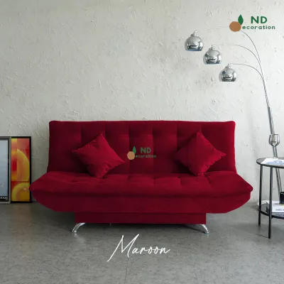 Sofa bed Minimalis Multifungsi 3 in 1 Aesthetic Free Bantal