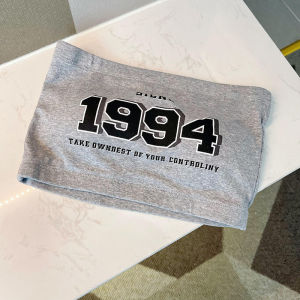 [Hot trend] ÁO BRA HỌA TIẾT 1994 Áo ống cúp ngực không dây có đệm lót chất cotton Phong Cách Hàn Quốc quyến rũ