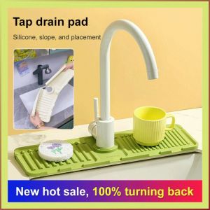 Waterproof Mat Foldable for Use Easy Installation Faucet Sink Splash Pad Waterproof and Anti-mold