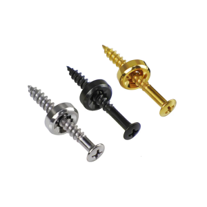 Black/Golden/Silver Guitar Neck Joint Ferrules Bushing with Screws Guitar Accessories for Electric Guitar Pack of 8Pcs