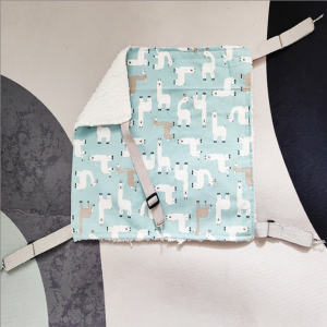 Võng treo chuồng cho Mèo bằng 2 lớp vải lông và canvas (mẫu mới) - Hara Pet Store