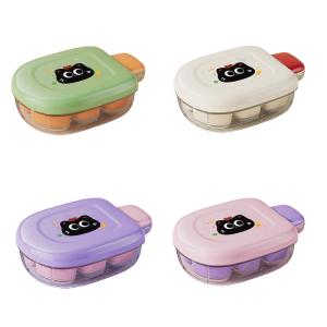 กลมคุณภาพเยี่ยมเครื่องทำลูกบอลน้ำแข็ง6ช่องฝาปิดกันรอยรั่วถอดแม่พิมพ์ก้อนน้ำแข็งได้ง่ายเครื่องทำลูกบอลน้ำแข็งสำหรับค็อกเทล