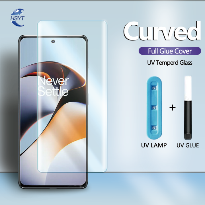 Glue Tempered Oneplus Uv Screen Protector UV Tempered Glass