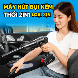 Máy Hút Thổi Bụi 2in1 Siêu Khỏe – Pin Lithium Rời Dùng Đa Năng Cho Ô Tô & Gia Đình