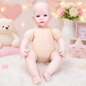 Búp Bê Tái Sinh Thân Gòn Môi Mỏng Én NPK 50 cm 20 inch Silicon Reborn Vinyl Doll