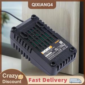 【SDJZT】 1Pcs For Worx 20V Lithium Battery Charger WA3551 WA3553 WX390 Power Tool Parts EU Plug Worx Charger