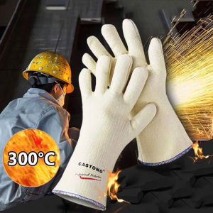Bao tay chịu nhiệt 500 độ Castong chính hãng Găng tay chịu nhiệt độ cao Găng tay chống nóng 300 độ