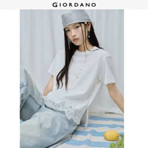 Giordano Women Women Pure Cotton T-Shirt Free Shipping 18326619