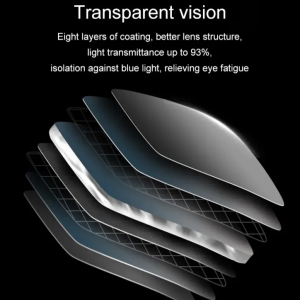 Folding Rimless Presbyopia Glasses Blue Film Anti Blue Light Diamond Cut Edge Presbyopia Glasses