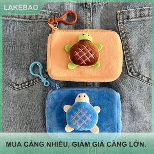 【LAKEBAO】 Sang trọng Rùa đồng xu tiền túi Tai nghe tổ chức túi mini ví ví sinh viên Ba lô mặt dây chuyền sang trọng Keychain quà tặng trang trí