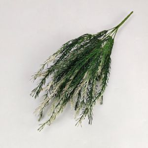 Aksesoris Ekor Tupai / Squirrel Tail Cabang 5 artificial rumput daun plastik untuk dekorasi pelaminan atau dekorasi wedding dan dekorasi rumah termurah palsu plastik Import premium artifisial