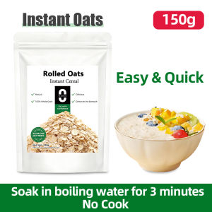 Oatmeal Rolled Oats Whole 1.2kg Grain Oatmeal Cereals For Weight Loss Breakfast Food Overnight Oats