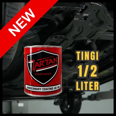 Tartan Rubberized Underbody Coating UC-08 (1-Liter 4-Liter) Undercoat Underseal
