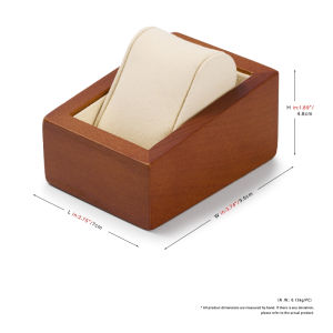 Oirlv Wooden Watch Display Stand With Pillow Men Women Wristwatch Storage Holder Watches Organizer Shop Showcase Rack SM048 SM049