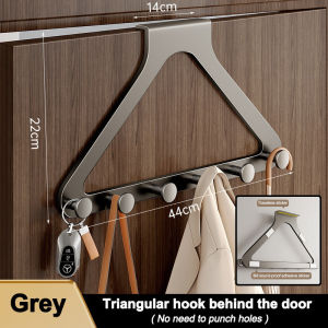 SG Specool® Punch-free Hook Behind The Door Hanger Strong Load-bearing Hooks For Bathroom Kitchen Bedroom Entrance Door