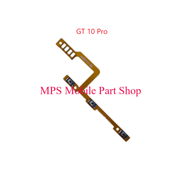 Infinix GT 10 Pro GT 20 Pro Power On Off Volume Switch Button Flex Ribbon