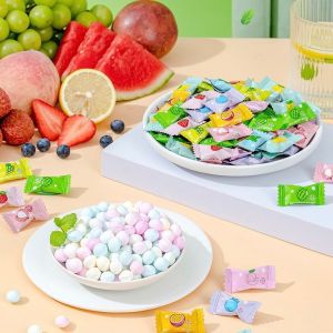 Kẹo C Vị Hoa Quả - Kẹo Ngậm Bạc Hà Vị Trái Cây Không Đường Mát Lạnh Thơm Miệng - Gói 100g - 500g - foody.taiwan