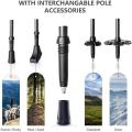 Naturehike FAR WIND Series Carbon Fiber Trekking Pole Telescopic Cork Handle Stick Trek Walking Light Weight Walk Rod Pole Men Woman Folding Equipment. 