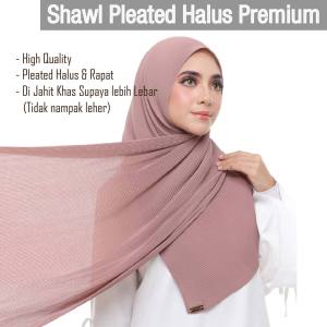 ❗High Quality❗ Shawl Chiffon Pleated Halus Premium -shawl -pleated -viral -shawlpleated