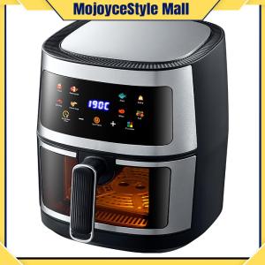 5L Stainless Steel Multi-Function Air Fryer Timer & Temperature Control Large Capacity Household Air Fryer for Home Kitchen