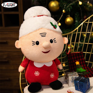 PAlight 23-50CM Santa Claus Snowman Elk Doll Plush Toy 2022 Merry Christmas Gifts Scene Pendant Decoration Stuffed Toy for Children Girlfriend
