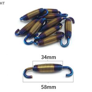 HT Universal Motorcycle Exhaust Spring Hooks Stainless Steel Exhaust Front