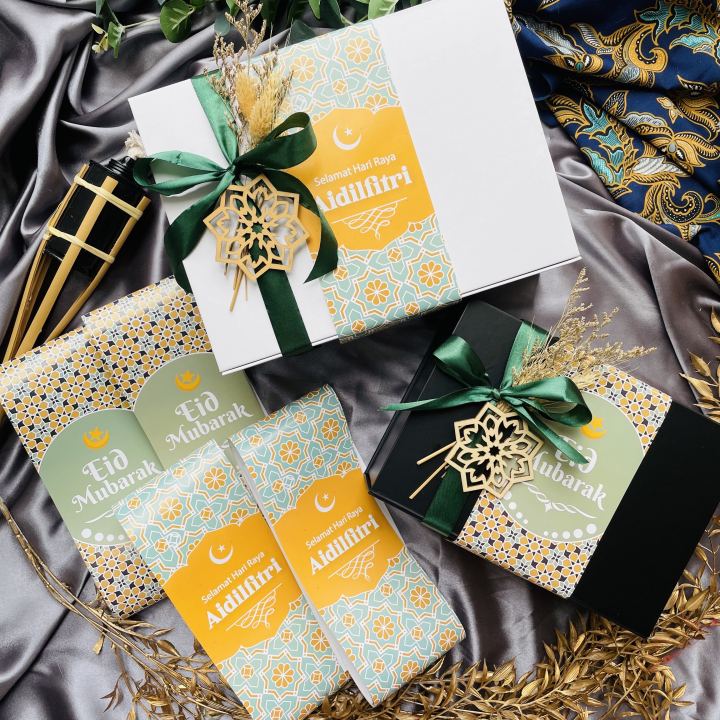 【Ready Stock】 Raya Sleeve | EID Mubarak Wrapping Paper 10pcs ...