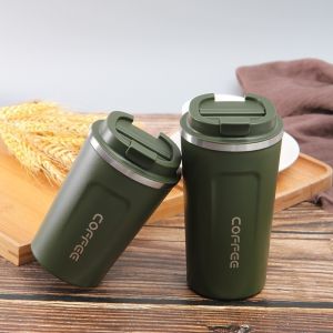380ML 304 Stainless Steel Coffee Tea Cup Mug Vacuum Insulated Thermal Flask Bottle Travel Tumbler