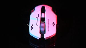 Q13ไร้สายบลูทูธเมาส์เงียบเมาส์สำหรับเล่นเกม RGB แสงชาร์จ USB สำหรับแล็ปท็อปพีซี