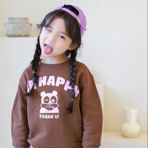 Kids’ Be Happy Longsleeve shirt – Korea’s Premium Kidswear by I LOVE J (Ages 4–7)