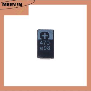 [MERVIN]💖[HOT SALE]🎈🎈 5 PCS 2R5TPE470M9 470 2.5V 470UF SMD Tantalum Capacitor Tantalum Polymer Capacitors