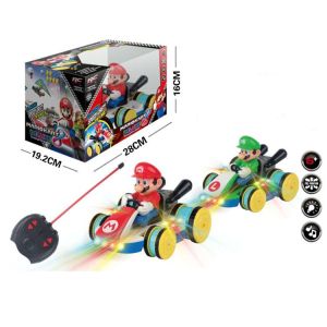 Creative Super Mario Bros Remote Car Model Toys Super Mario Figures Collectible Model Toys Birthday Xmas Gifts For Friends Kids for kids gift