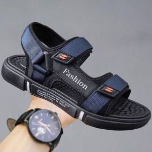 Free Shipping [In Stock] MenS Summer Sandals: Non-Slip Durable Lightweight Casual Sporty Versatile Beach Shoes For Driving