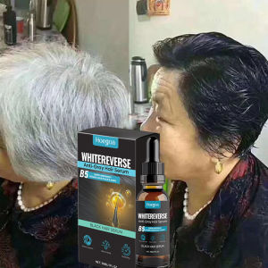new Gray White Hair Treatment Serum Cover White Hair To Black Natural Color Repair Spray Anti Loss Hair Restore Healthy Hairs Care hot