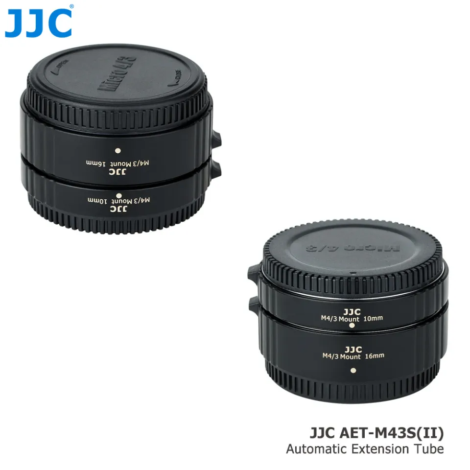 JJC 4/3 Auto Focus Macro Extension Tube Set for Olympus OM SYSTEM
