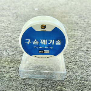 Benang Perhiasan DIY Buatan Tangan Korea Benang Manik Tangan Benang Manik Kalung Gelang Tahan Aus Benang Elastis Transparan Manik Perhiasan Benang Kristal