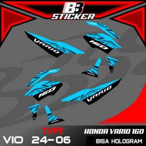 STICKER PREMIUM Stiker Vario 160 Bisa Hologram Striping Vario 160 2022 2023 Vio 24