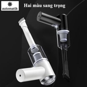 [BH 1 NĂM] MÁY HÚT BỤI CẦM TAY MINI CÓ PINHÚT CỰC MẠNH HÚT KHÔ- ƯỚT HÚT LÔNG CHÓ MÈO 9000PA - 120W SẠC USB - SEA.OTO