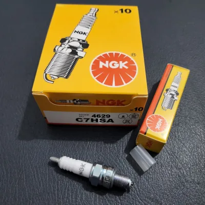 Busi NGK C7 C7HSA Grand Supra Fit New Revo Mio J M3 Soul Jupiter Putih