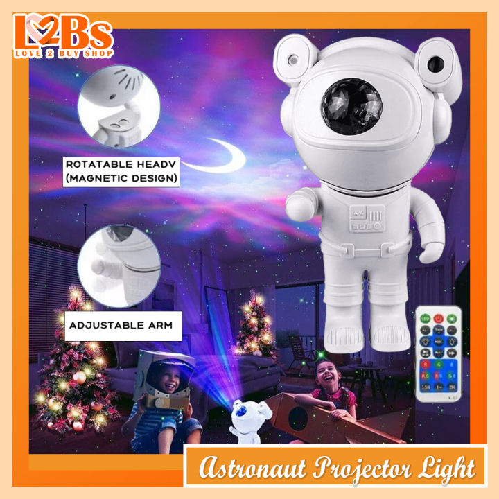 Astronaut Galaxy Projector Star Projector Night Lamp USB Starry Sky