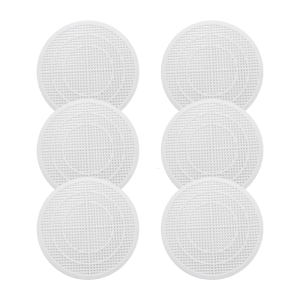 6Pcs Drain Hair Catchers AntiClogging Mesh Covers Bathroom Shower Drain Hair Cover for Shower Sink and Bathtubs