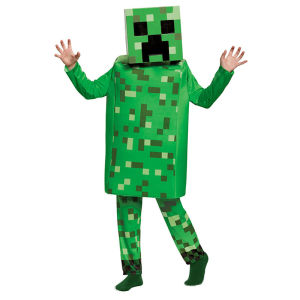 Kids Cosplay Diamond Armor Game Character Steve Cosplay Costumes 3 Pieces Set Blue Outfits Dress Up Set for Halloween