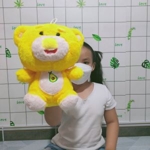THÚ BÔNG GẤU DÂU LOTSO DÂU TÂY MỀM MỊN DỄ THƯƠNG CHO BÉ CAO CẤP XUẤT NHẬT