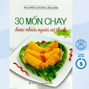 Sách - 30 Món Chay Được Nhiều Người Ưa Thích (VT) - Newshop