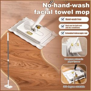 chổi tắt tiếng đa chức năng dép kẹp vải tự động tĩnh điện lau dọn máy tính để bàn ánh sáng