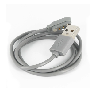 23.6in Length USB to Magnetic Charging Cable 2Pin Power Cord for Donlim DL-BX910/MR9600/2511-2519 Juicers White/Gray