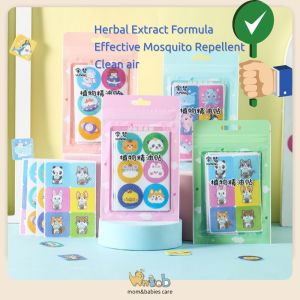 Hntob 36pcs Anti-mosquito Sticker Newborn Patch Baby Repellent Patches Cartoon Drive Repeller