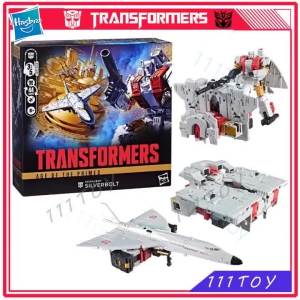 In Stock Hasbro Transformers Classic Toys Age Of The Primes Aerialbot Silverbolt Action Figure Robot Toy Collect Gifts Hobbies
